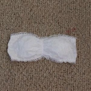white bralette